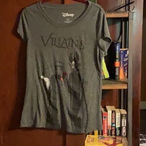 Disney Villains Charcoal Tee